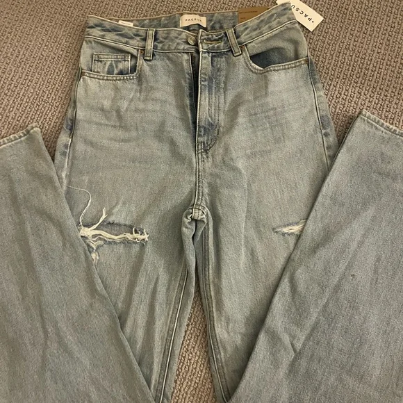 PacSun Light Blue Boyfriend Jeans - Picture 2 of 2